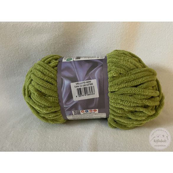 Alize Velluto: kiwi zöld (11)