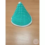 Edényfogó fül: türkiz pöttyös (14)