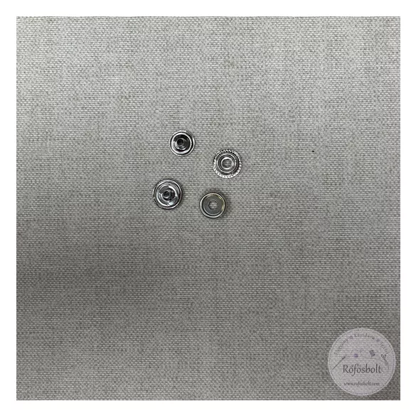 15 mm, fém patent csomag (4 részes): 10 db/csomag