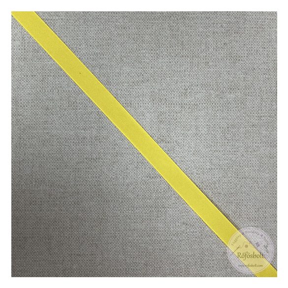 Taft szalag: sárga, 15 mm