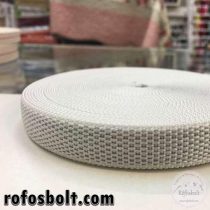 18mm-es fehér-szürke redőny gurtni