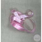 20 mm szatén szalag: baba rózsaszín