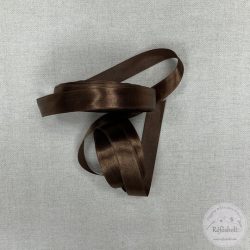20 mm szatén szalag: barna