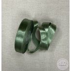 20 mm szatén szalag: moha zöld