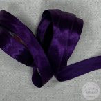 20 mm szatén szalag: padlizsán lila