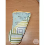 Edényfogó kesztyű: virág és kocka ( 22)