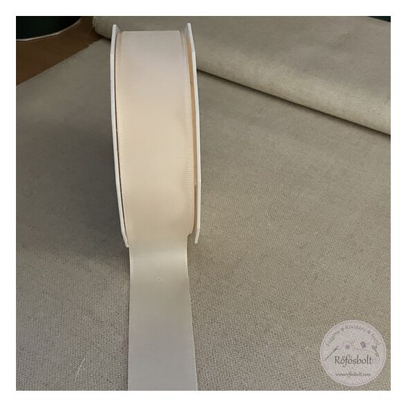 Taft szalag: halvány barack, 25 mm