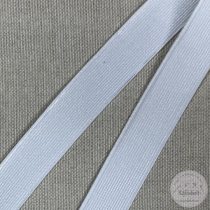 Lapos, fehér, 2,5 cm