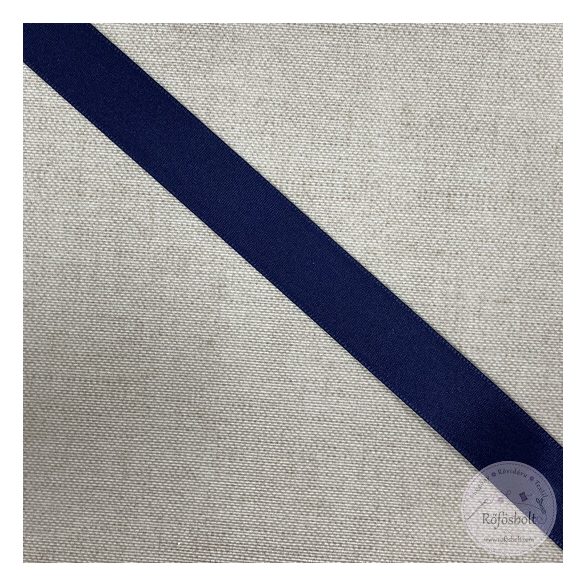 Taft szalag: fekete, 25 mm