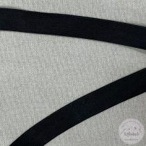 Lapos, fekete, 2,5 cm