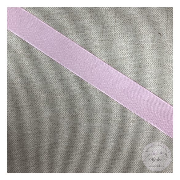 Taft szalag: babarózsa 25 mm