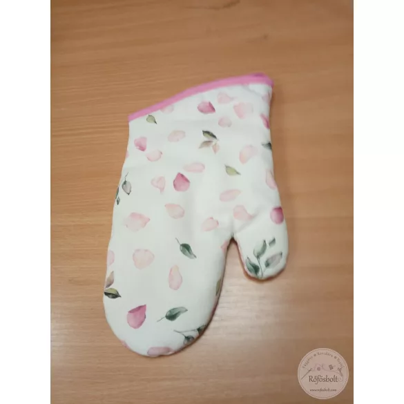 Edényfogó kesztyű: rózsaszirmos ( 26)