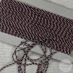Nemzeti színű sodrott zsinór: 2 mm