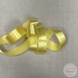30 mm szatén szalag: sárga