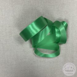 30 mm szatén szalag: élénk zöld