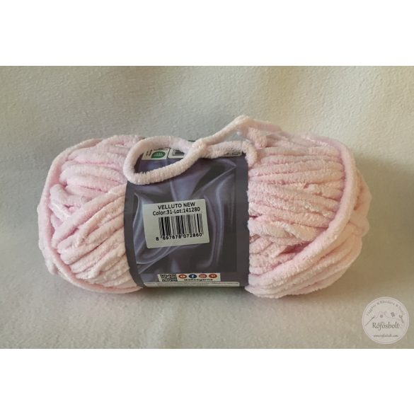 Alize Velluto: puha rózsaszín (31)