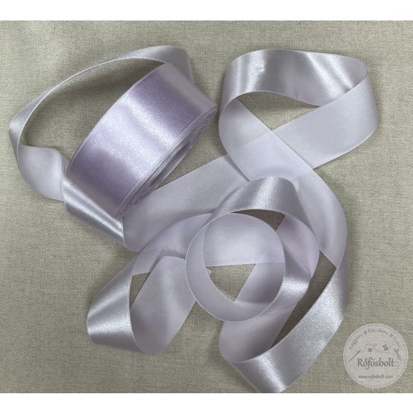 38 mm szatén szalag : orgona lila