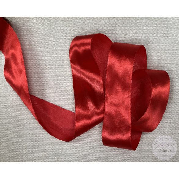 38 mm szatén szalag : piros