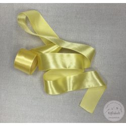 38 mm szatén szalag: erős sárga