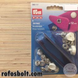Prym 12mm-es gyöngyházfényű fém patent (390 117)