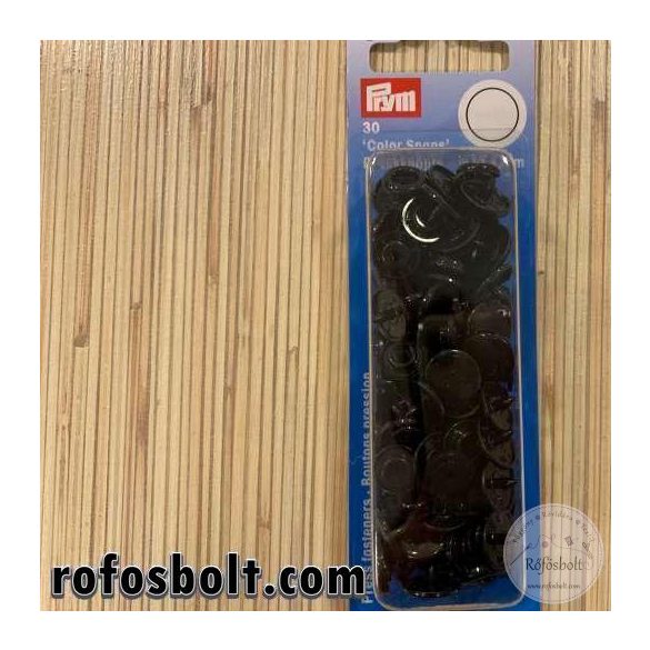 Fekete műanyag patent (393 105)