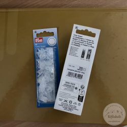 Prym patent, áttetsző (393 199)