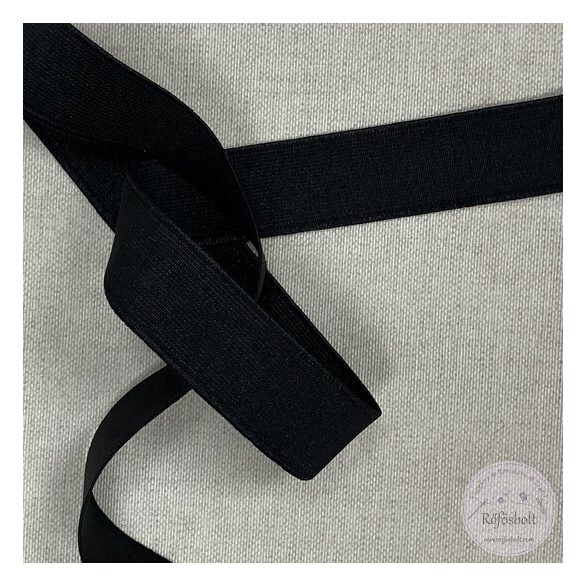 Lapos,, fekete, 3 cm