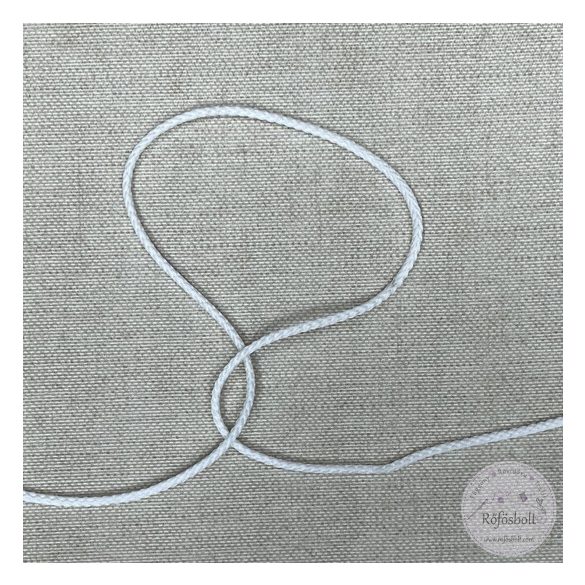 Torlen zsinór: 3 mm, fehér