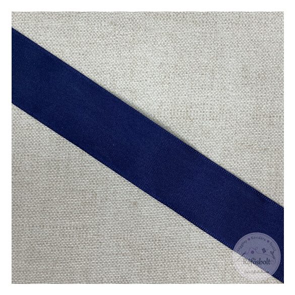 Taft szalag: sötétkék, 40 mm