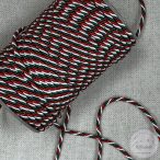 Nemzeti színű sodrott zsinór: 4 mm