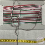 Nemzeti színű szalag: 5 mm széles