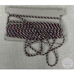 Nemzeti színű sodrott zsinór: 5 mm