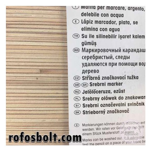 Prym ezüst jelölőceruza, vízben oldódik (611 606)