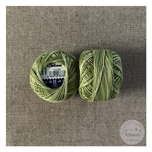 Puppets Perlé hímzőfonal: 82