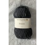 Bravo kötőfonal: középszürke fehér pöttyökkel (8372)