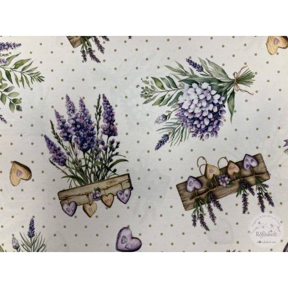 Party: levendula csokorban, faládában (Aa26)