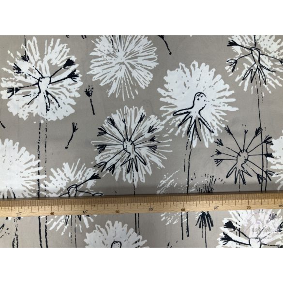 Party: tejeskávé alapon stilizált pitypang (Aa27)