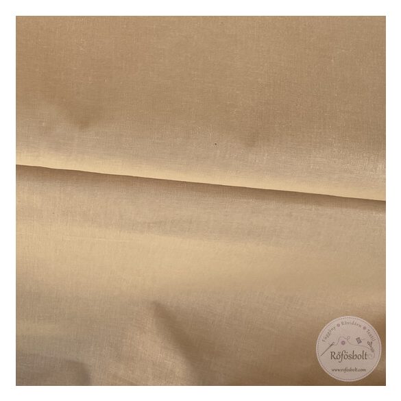 Mogyoró színű pamutvászon (Aa31)