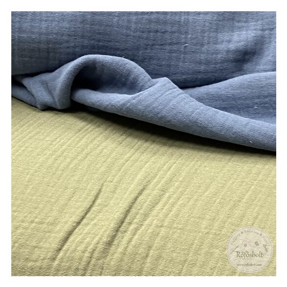 Világos farmerkék dupla géz (Aa50)