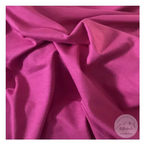 Magenta rózsaszín pamut viszkóz (Aa58)