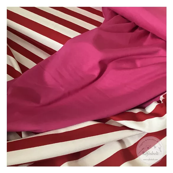 Magenta rózsaszín pamut viszkóz (Aa58)