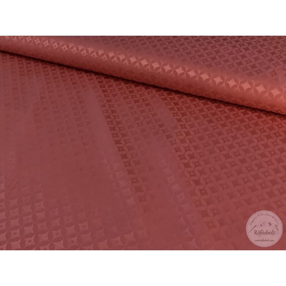 Lazac színű, önmagában nyomott mintás (Aa63)