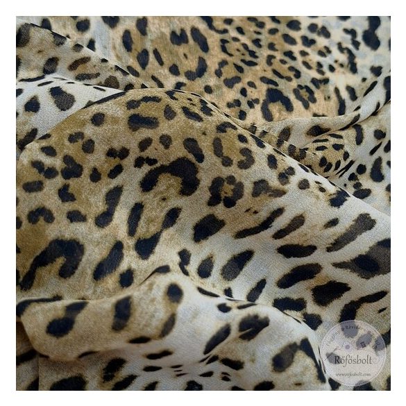 Ocelot mintás muszlin ( Aa69)