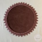 Vöröses barna bársony