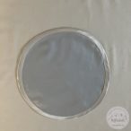 Halványkék közép ezüst szegéllyel