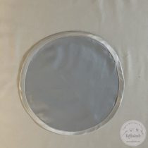 Halványkék közép ezüst szegéllyel