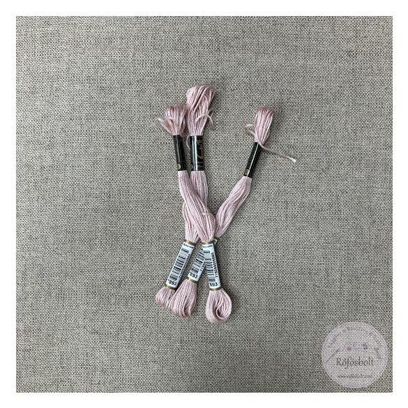 Anchor osztott hímzőfonal: 893, halvány, piszkos pink