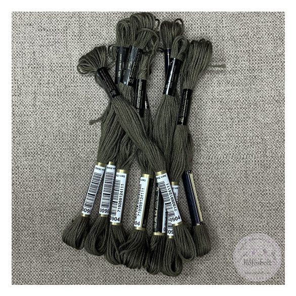 Anchor osztott hímzőfonal: 904, mocsár zöld