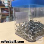 Gombostű: acél 18mm-es