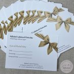 Ajándékutalvány minimum 10.000 forint értékben